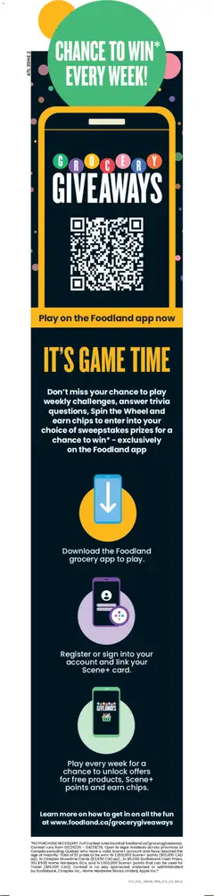 Preview Foodland weekly flyer / circulaire valid from Mar 26, 2026