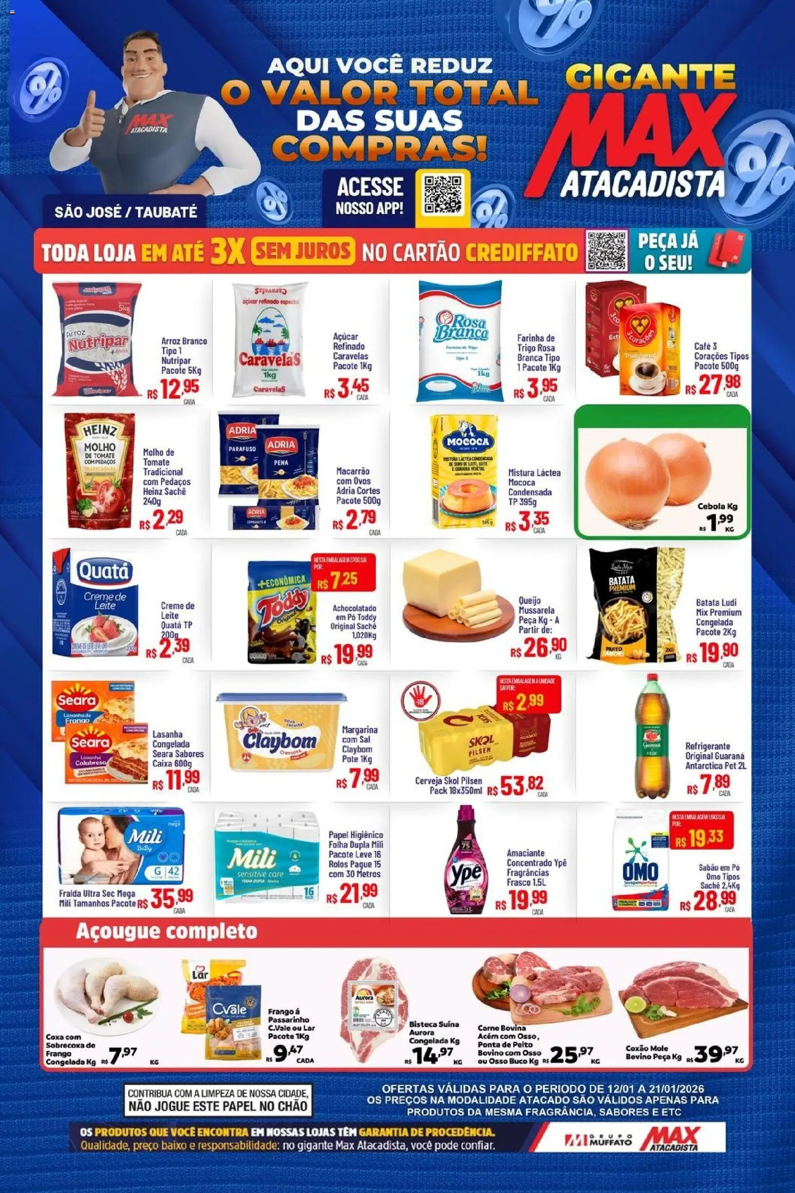Max Atacadista - Ofertas da semana - página 1- válido a partir de 12/01/2026
