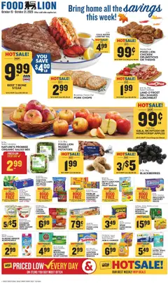 Preview Food Lion Weekly Ad valid from 10/15/2025