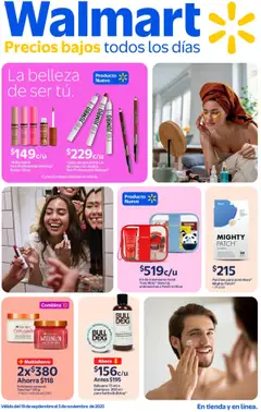 Walmart - Folleto la belleza válido desde 19/09/2025