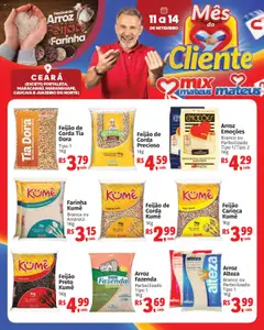 Pré-visualização Mateus - Ofertas Festival Arroz, Feijão e Farinha válida a partir de 11/09/2025