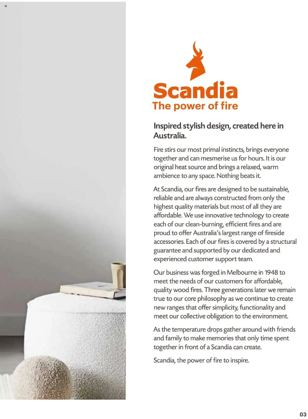 Bunnings Warehouse Scandia Range & Accessories Brochure 2025 - page 3- valid from 31/03/2025