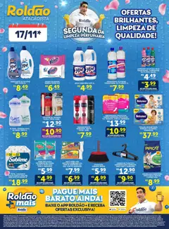 Pré-visualização Roldão - Ofertas Segunda da Limpeza e Perfumaria válida a partir de 17/11/2025