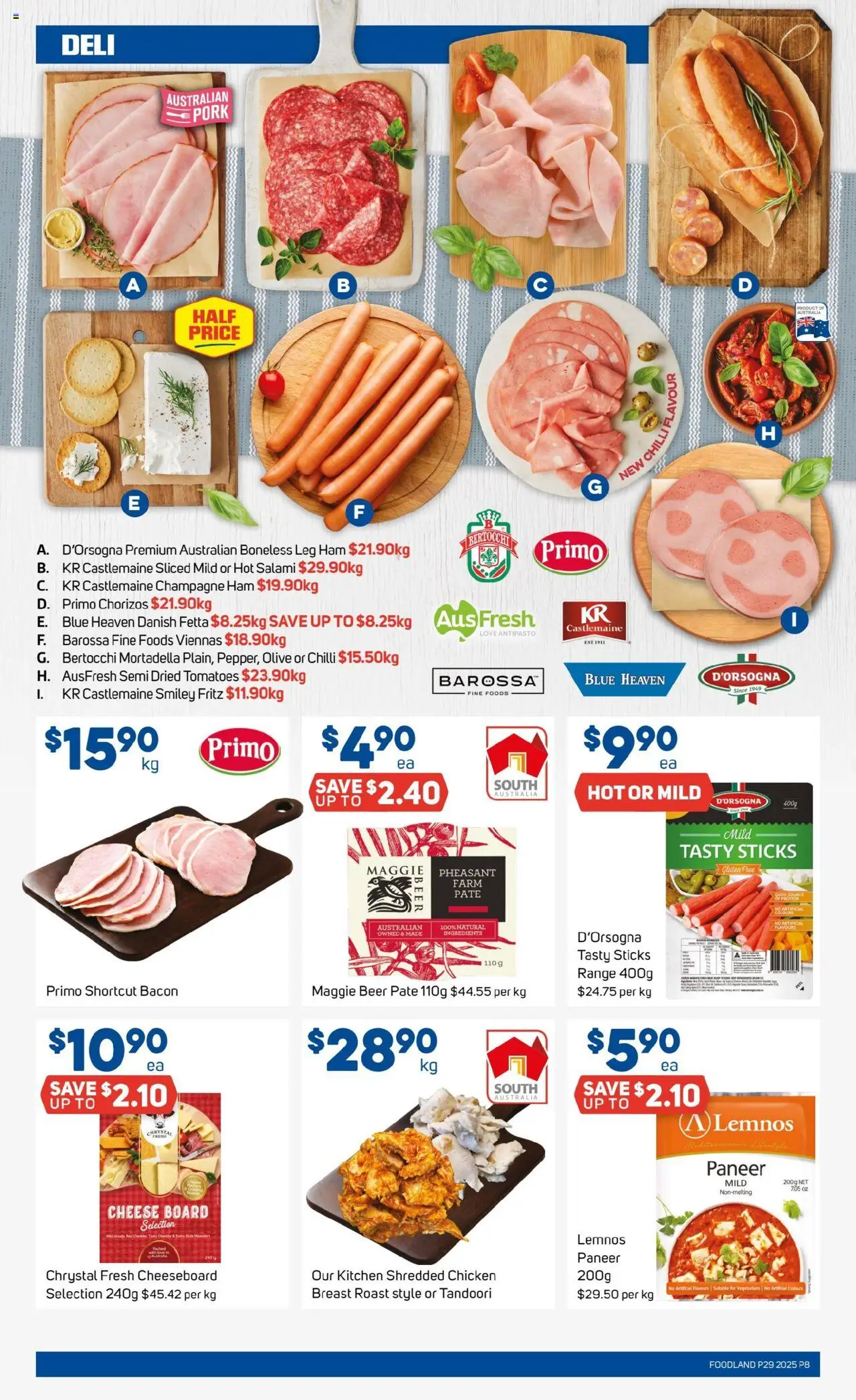Foodland  Catalogue  - page 8- valid from 16/07/2025