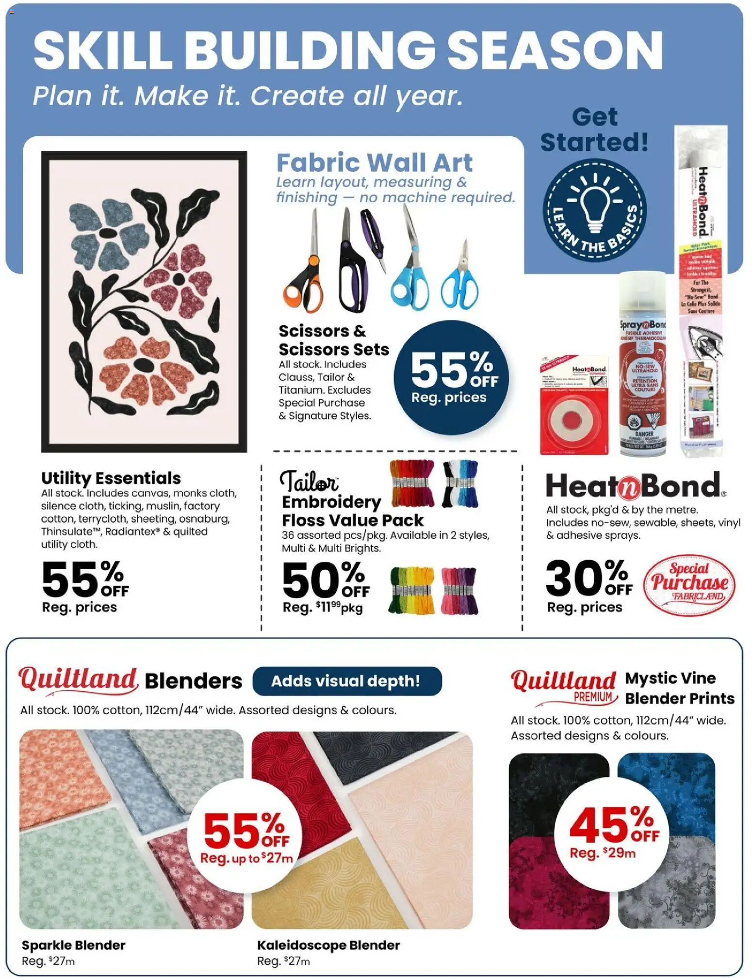 Fabricland weekly flyer / circulaire - page 9- valid from Jan 2, 2026
