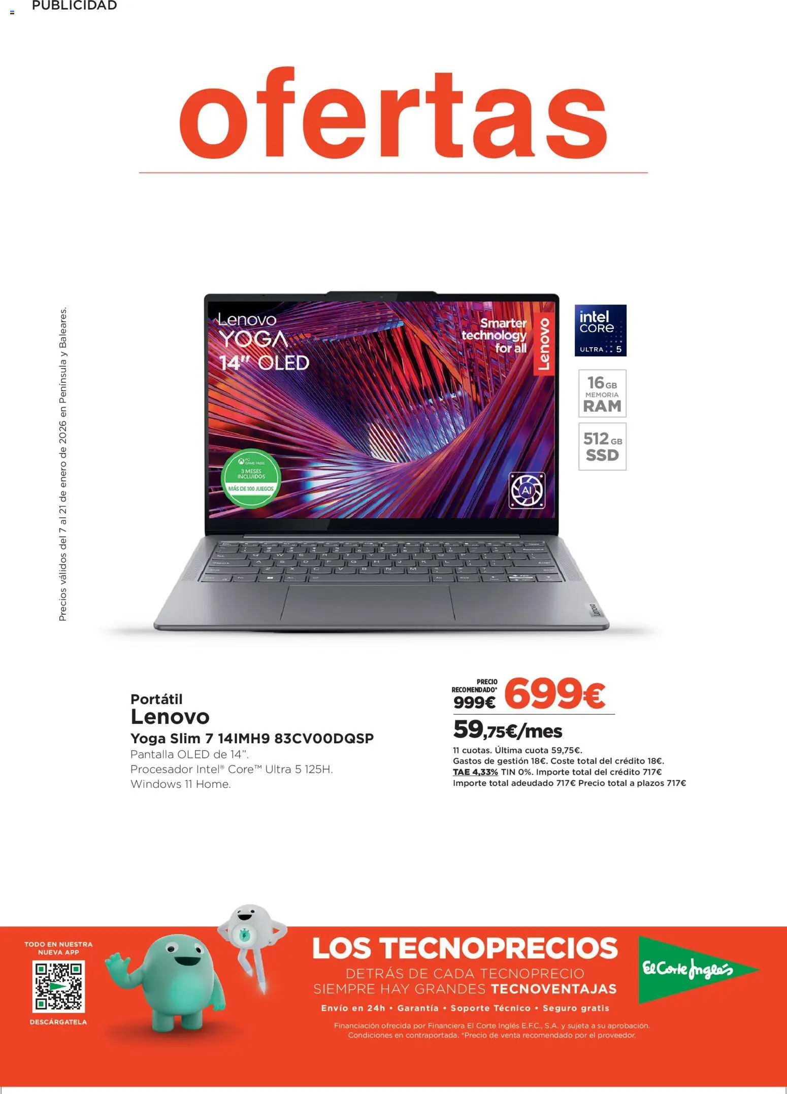 El Corte Inglés catálogo Ofertas que ilusionan - página 1- válido desde 07/01/2026