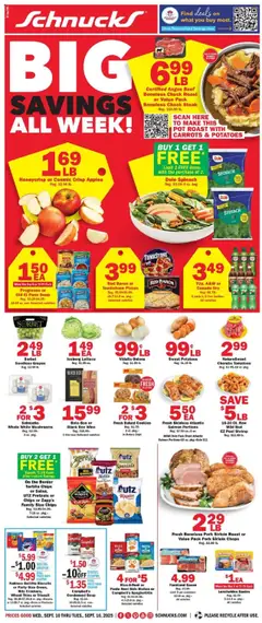 Preview Schnucks Ad valid from 09/10/2025