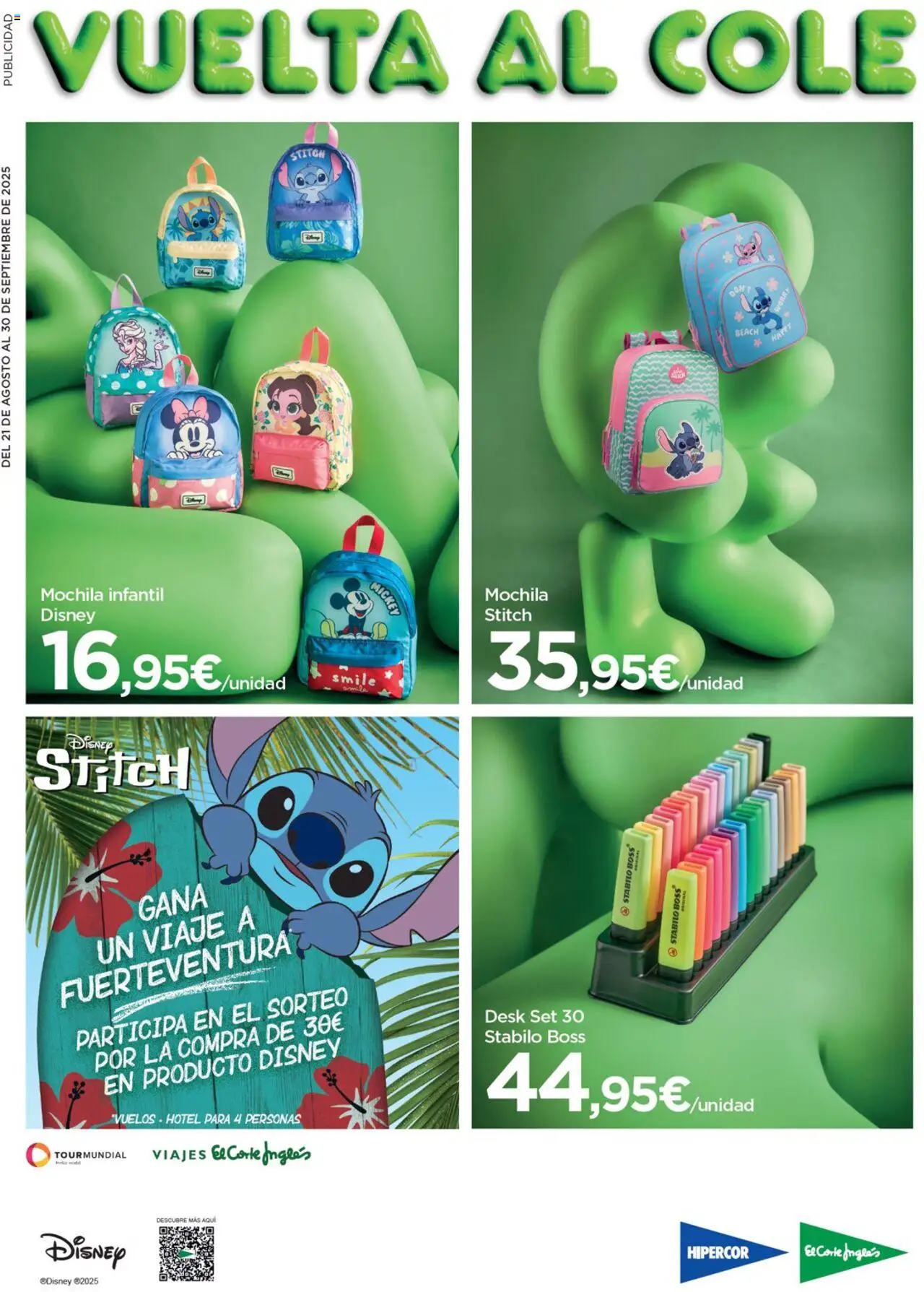 El Corte Inglés - Catálogo Vuelta al Cole - página 1- válido desde 21/08/2025
