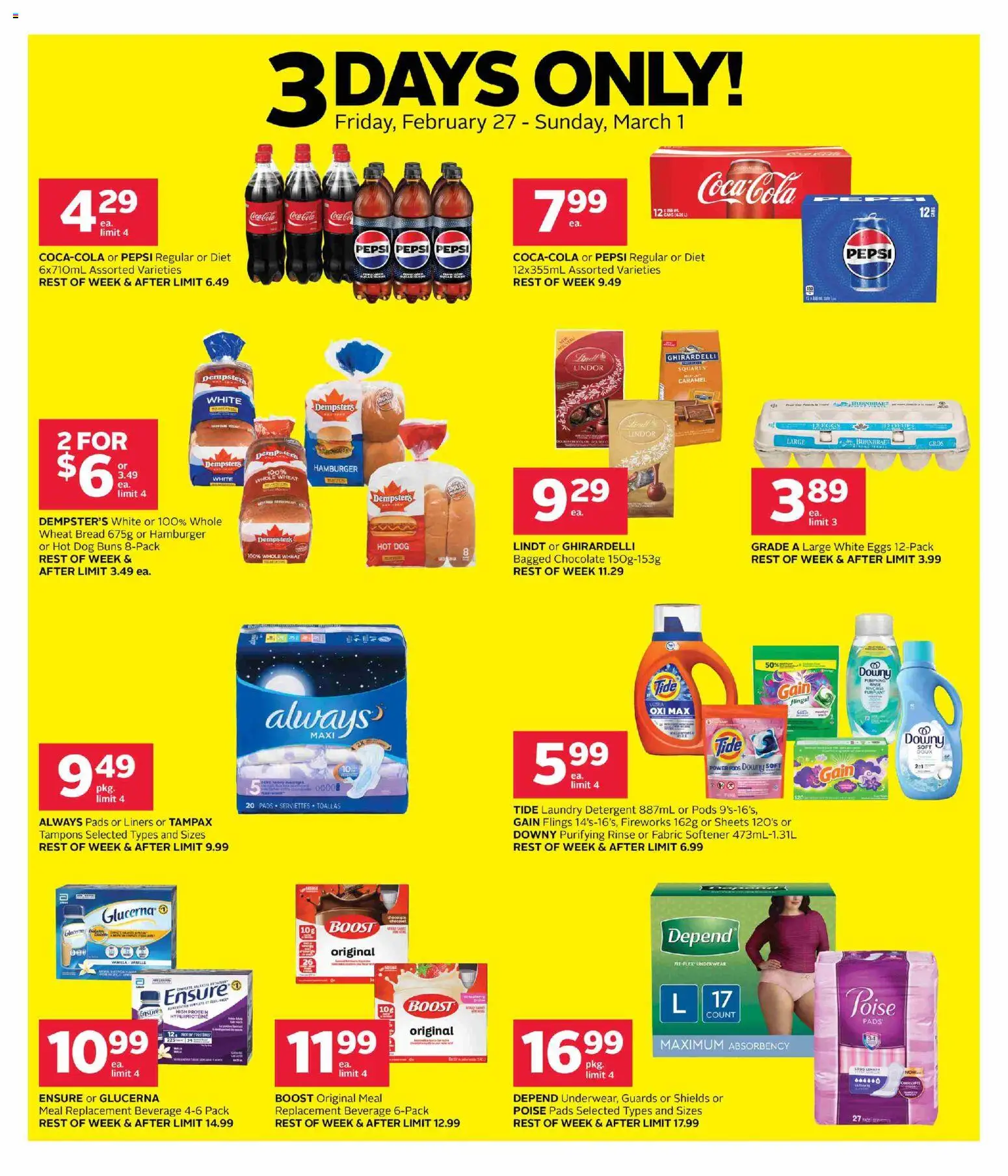 Rexall weekly flyer / circulaire - page 1- valid from Feb 27, 2026