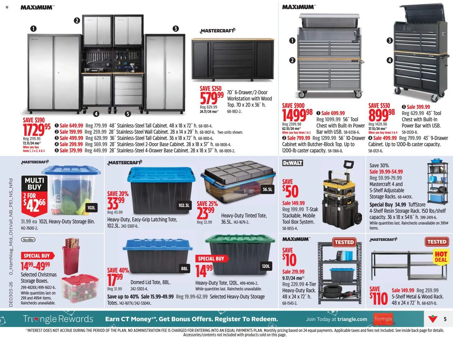 Canadian Tire weekly flyer - page 5- valid from Jan 15, 2026