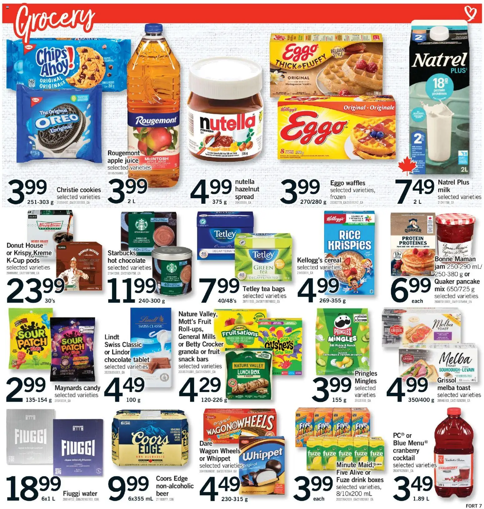 Fortinos weekly flyer / circulaire - page 7- valid from Feb 26, 2026