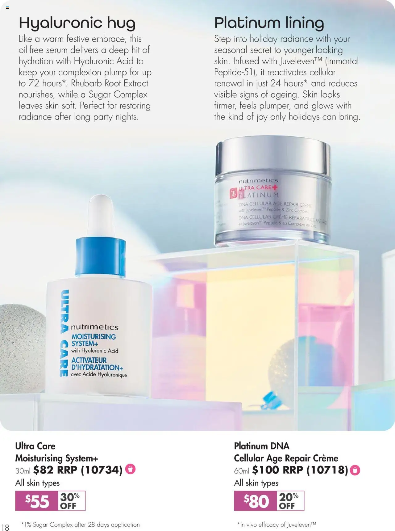 Nutrimetics Catalogue Holiday magic - page 18- valid from 12/10/2025