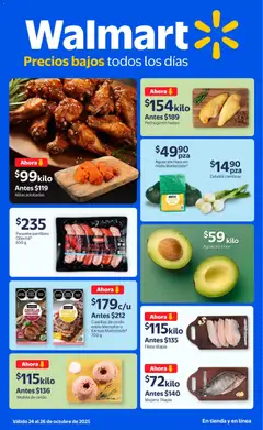 Walmart - Folleto Precios Bajos válido desde 24/10/2025