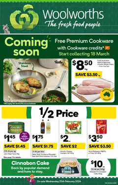 Woolworths catalogue preview - valid from 25/02/2026