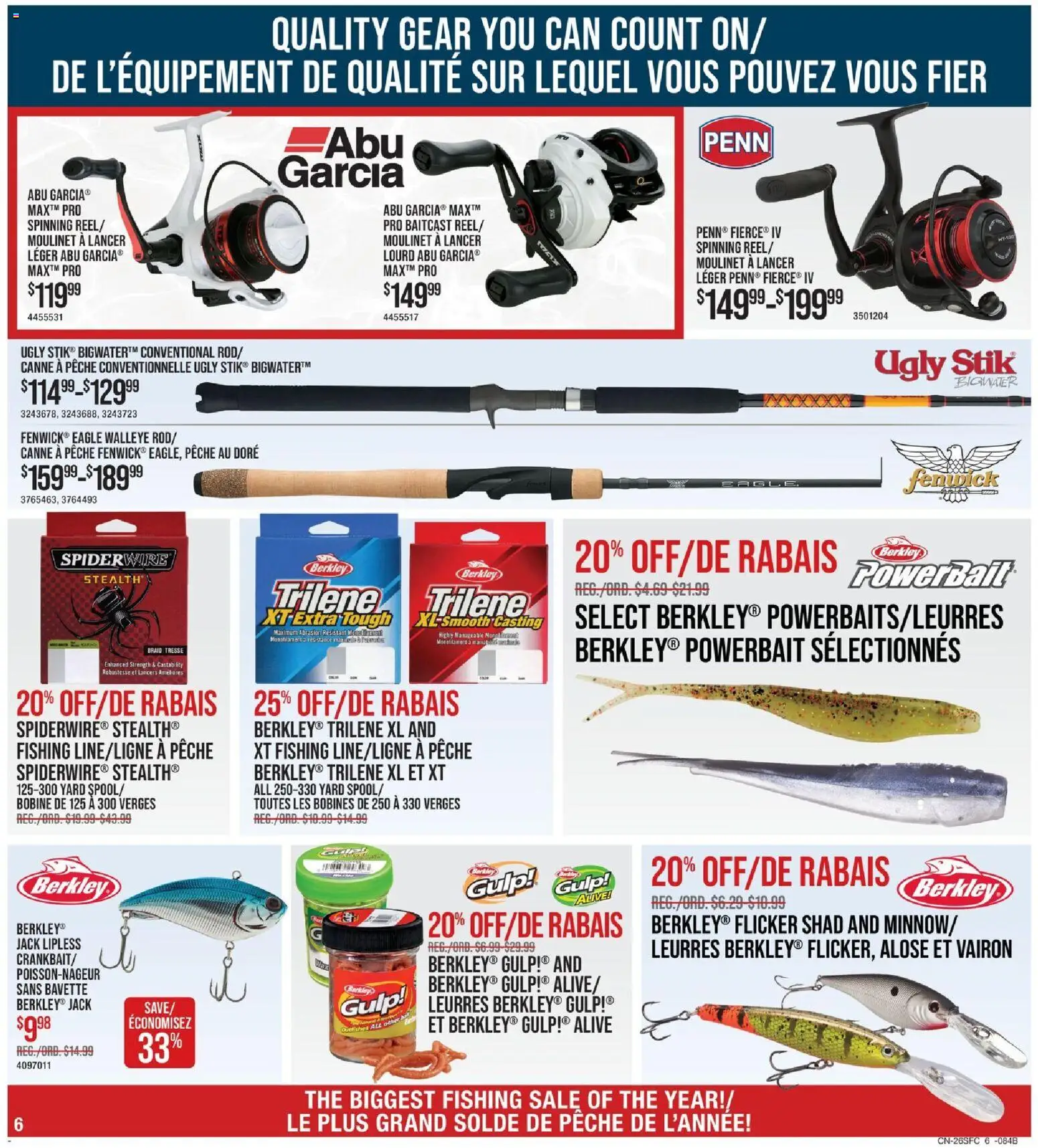 Cabelas weekly flyer / circulaire - page 6- valid from Apr 9, 2026