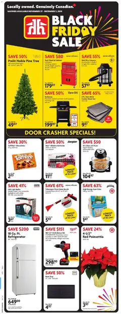 Preview Home Hardware weekly flyer / circulaire valid from Nov 27, 2025