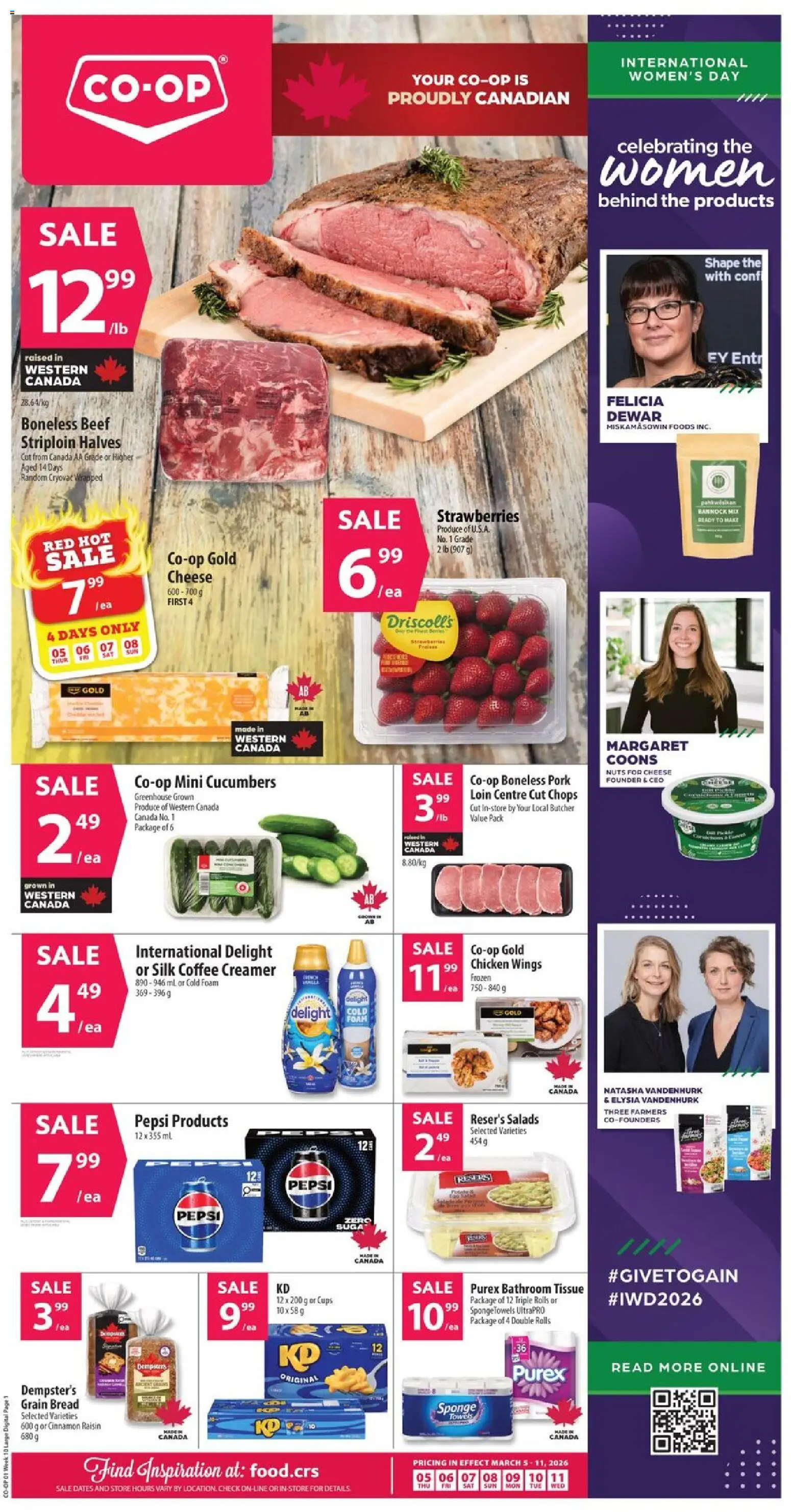 Co-op Food weekly flyer / circulaire - page 1- valid from Mar 5, 2026
