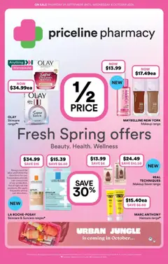 Priceline Pharmacy catalogue preview - valid from 25/09/2025