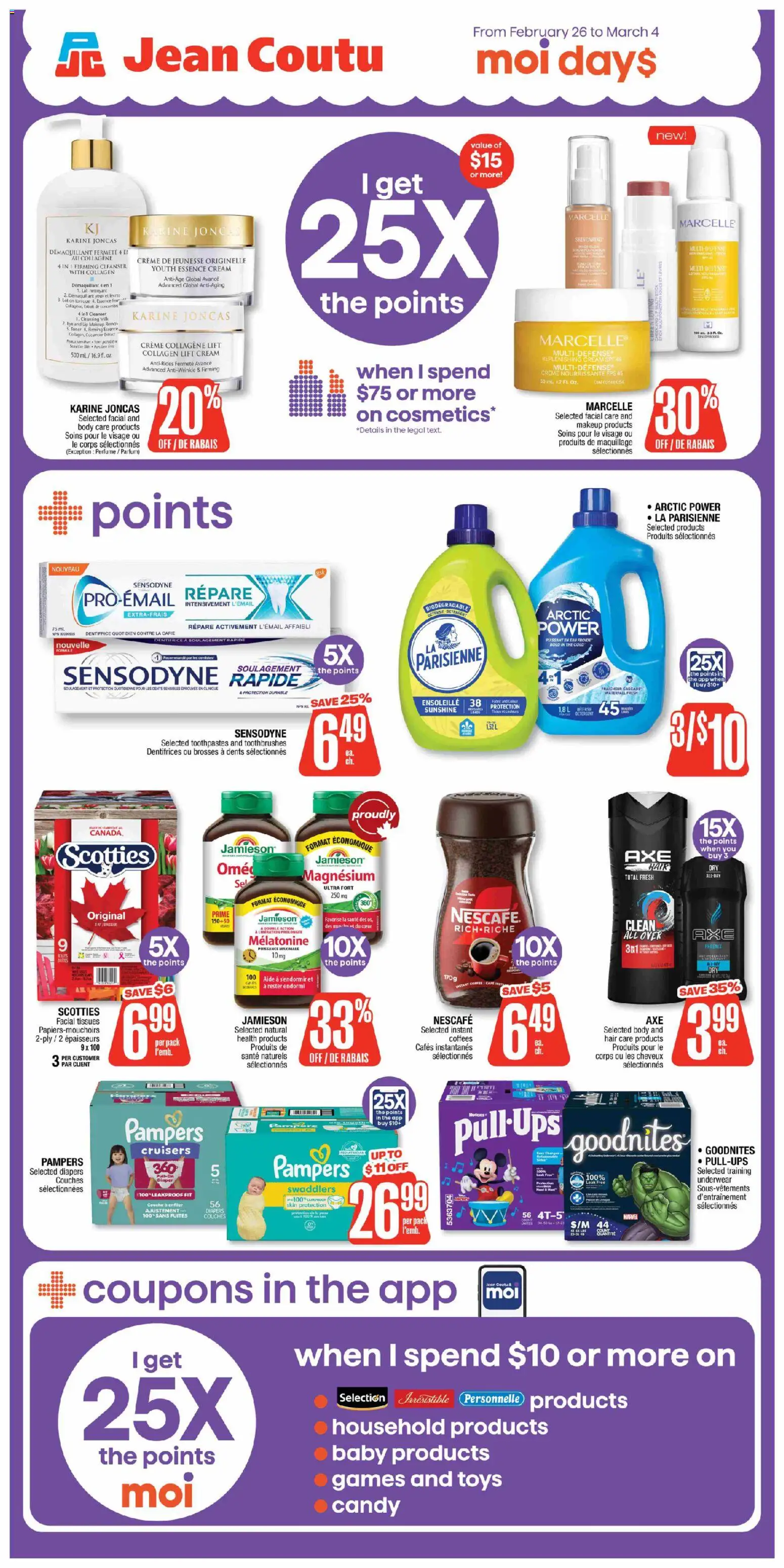 Jean Coutu weekly flyer - page 2- valid from Feb 26, 2026