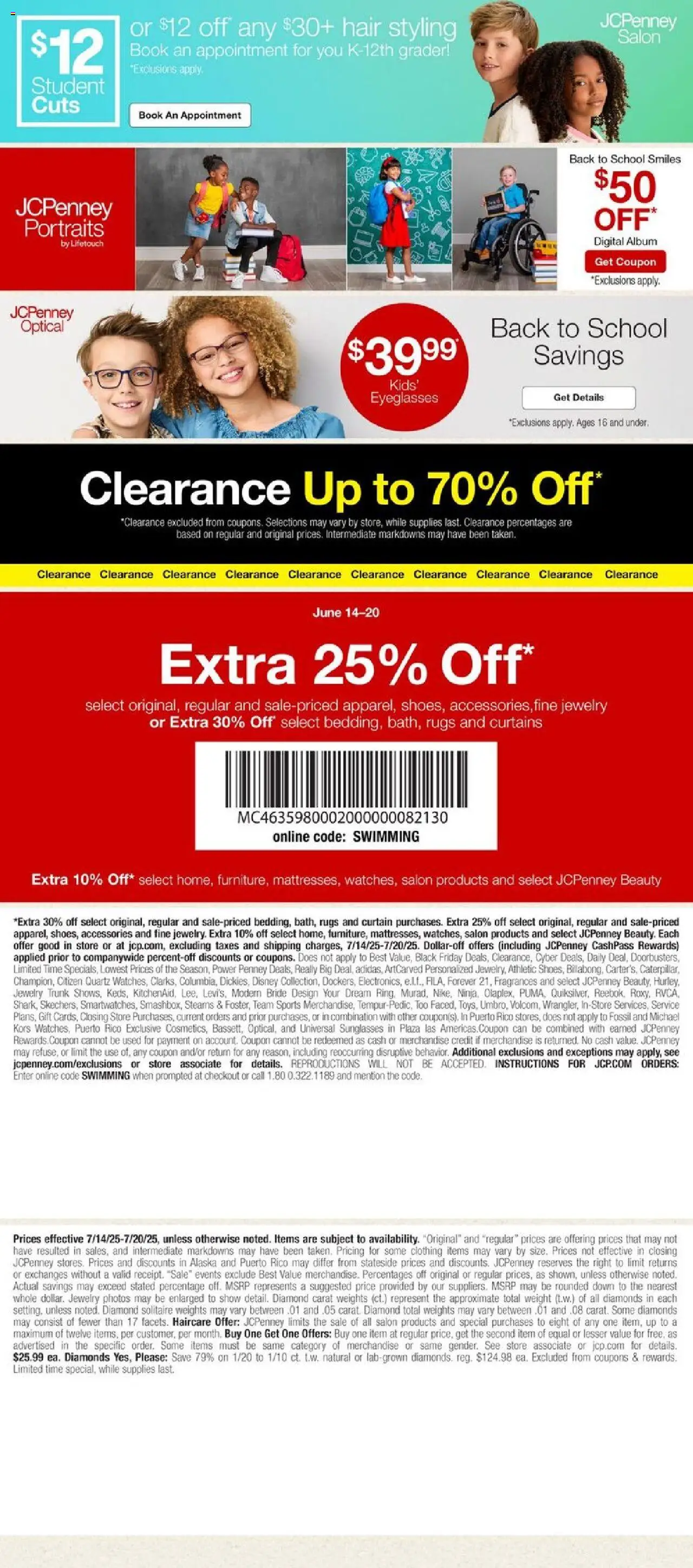 JCPenney Weekly Ad - page 9- valid from 07/14/2025