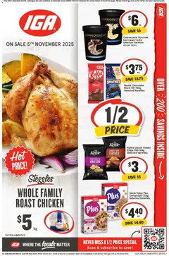 IGA catalogue preview - valid from 05/11/2025