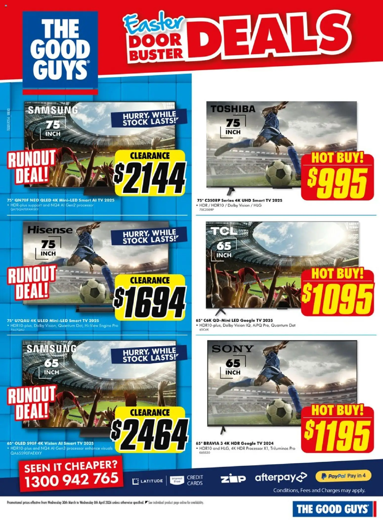 The Good Guys catalogue  - page 3- valid from 29/03/2026