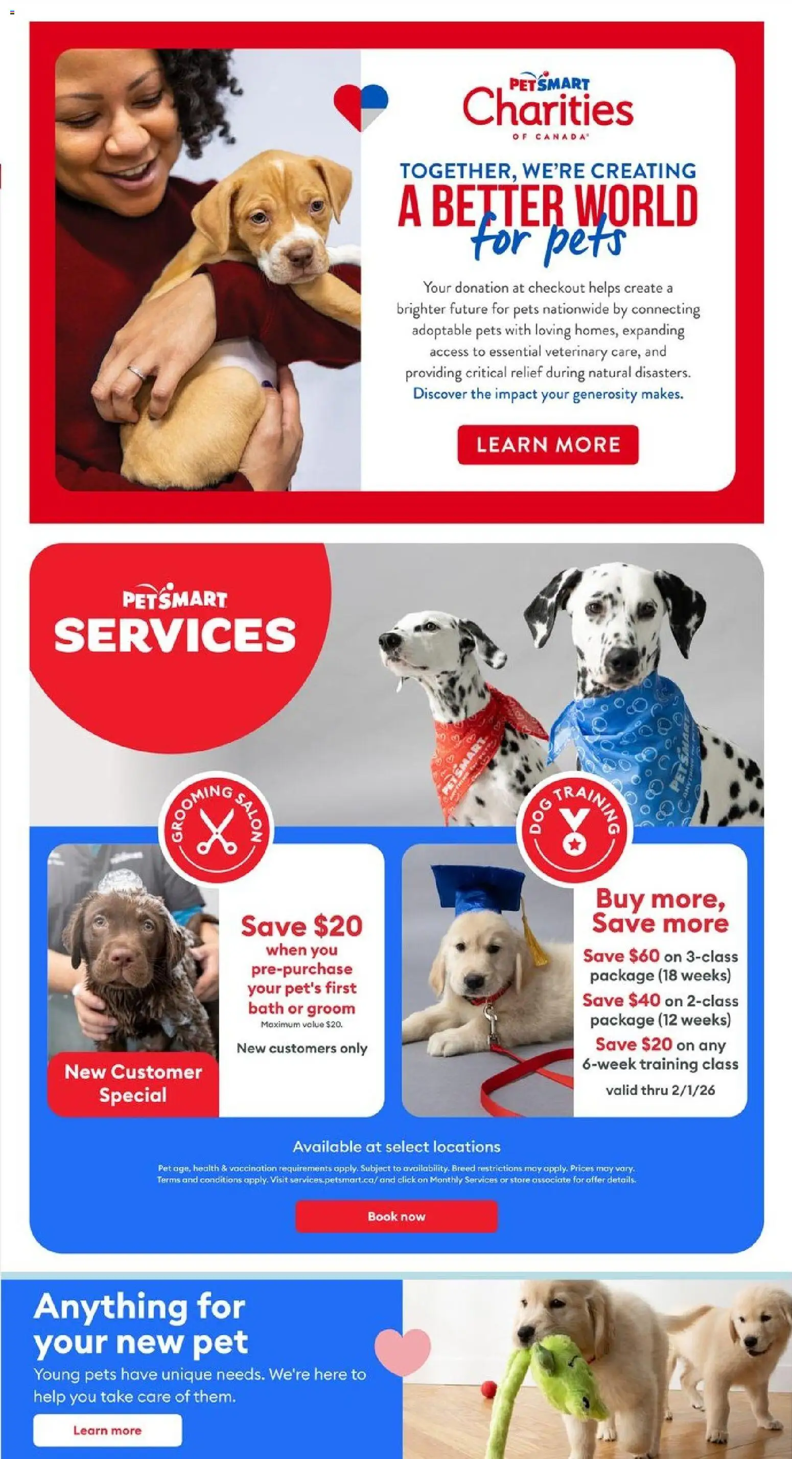 Petsmart flyer / circulaire - page 10- valid from Jan 5, 2026