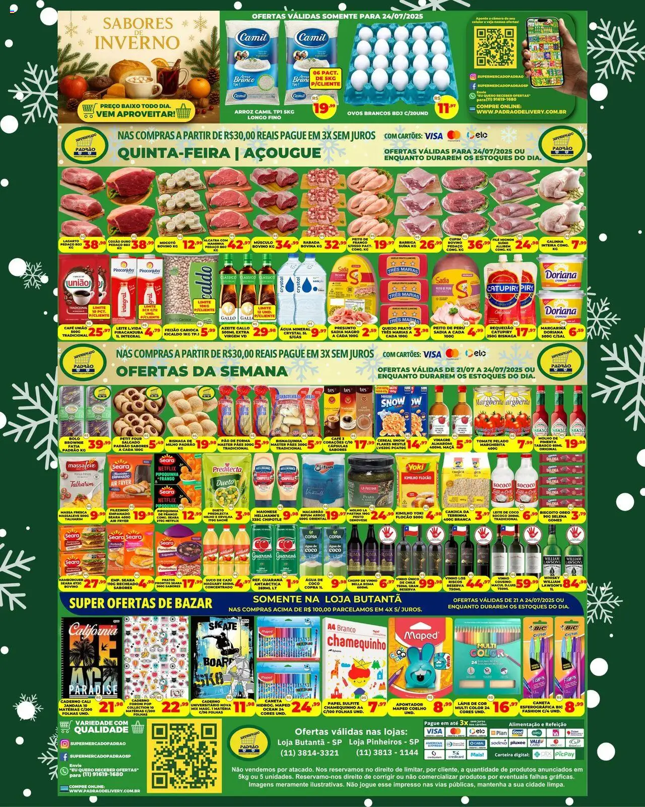 Supermercado Padrão - Ofertas da semana - página 2- válido a partir de 21/07/2025
