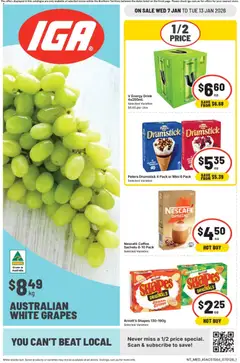 IGA catalogue preview - valid from 07/01/2026