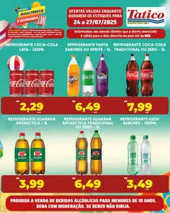 Pré-visualização Tatico - Ofertas da semana válida a partir de 24/07/2025