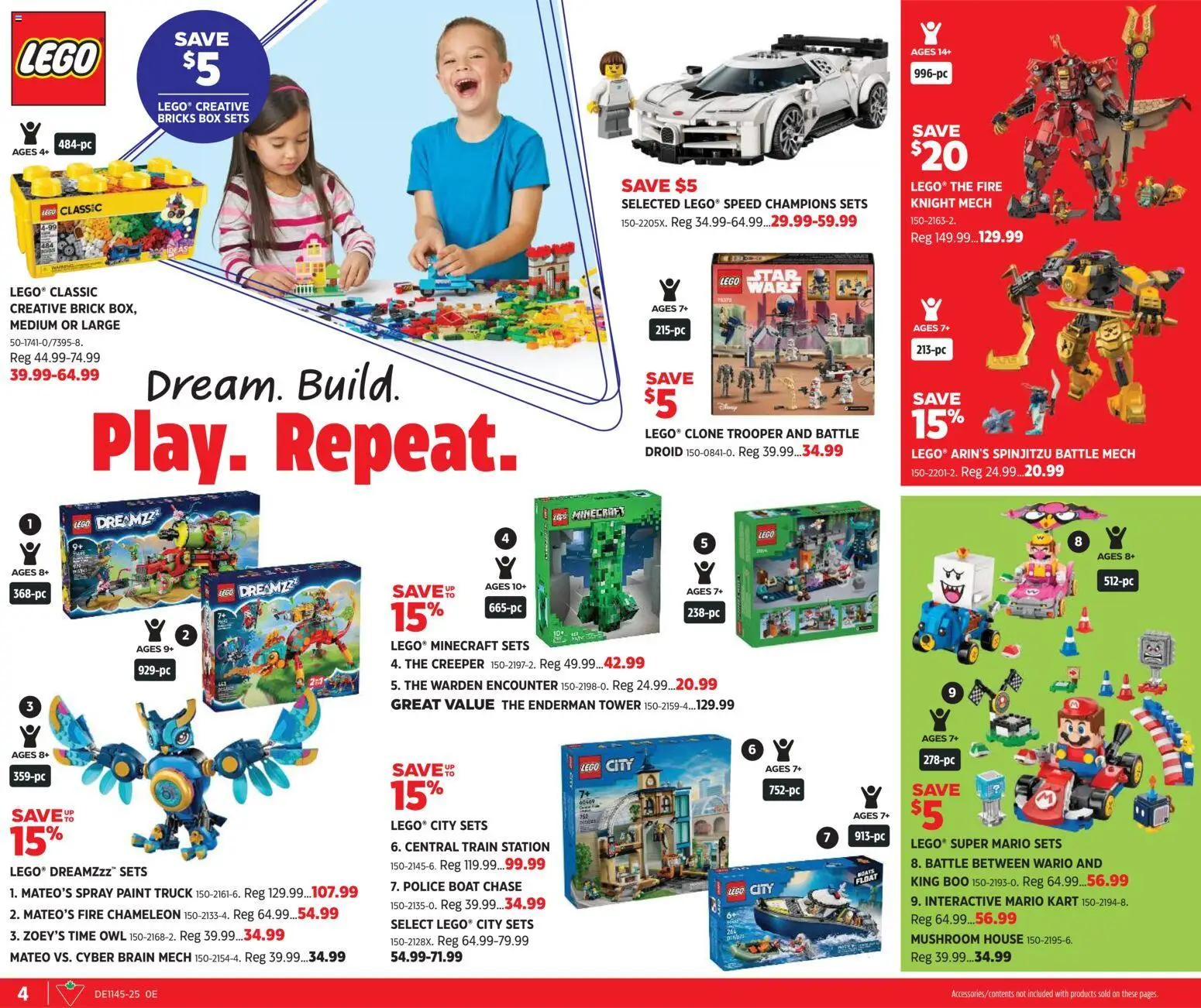 Canadian Tire - The Ultimate Toy Guide - page 4- valid from Oct 30, 2025