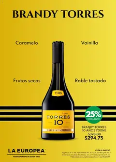 La Europea - Catálogo Brandy Torres válido desde 08/09/2025