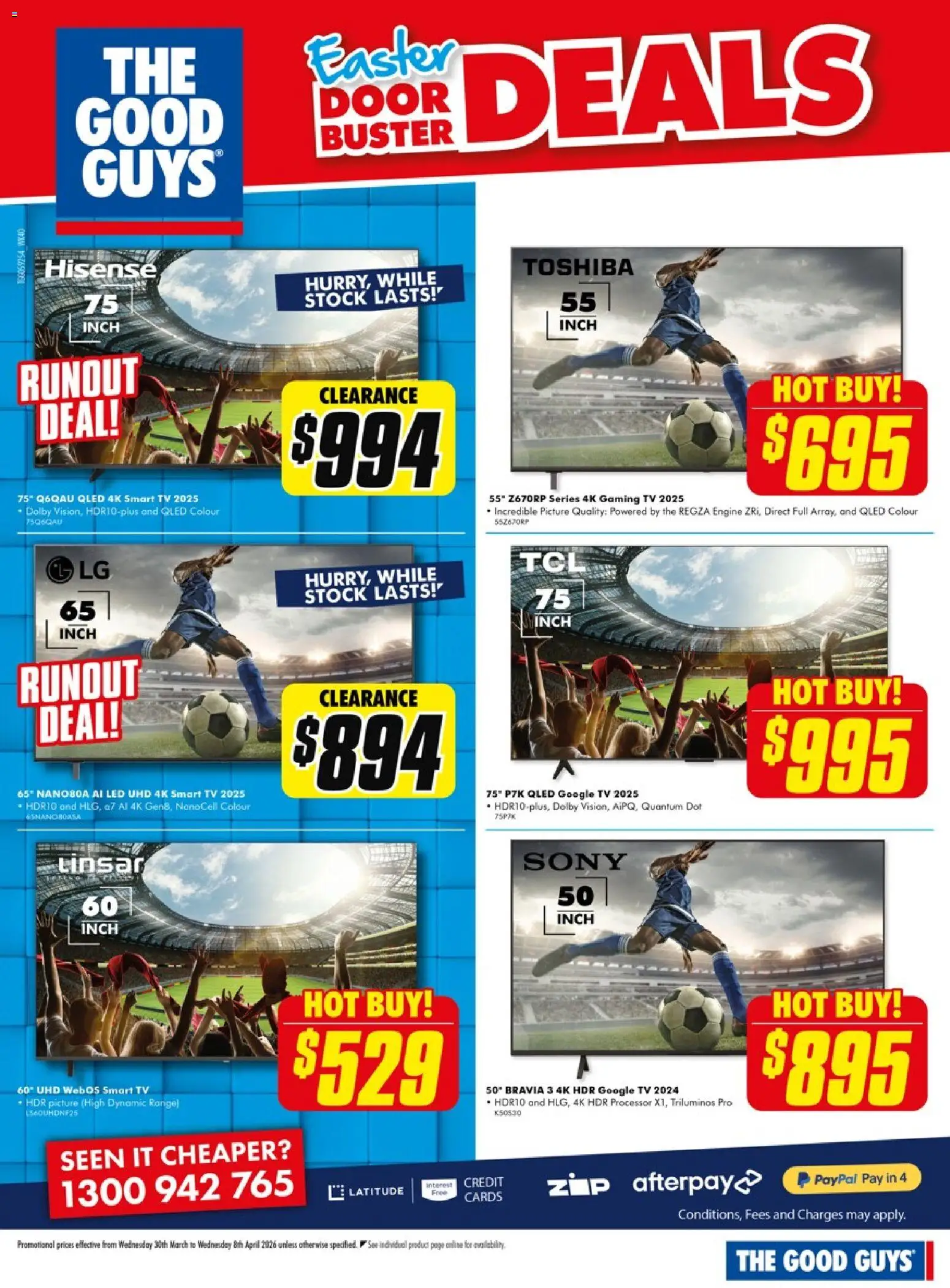 The Good Guys catalogue  - page 4- valid from 29/03/2026