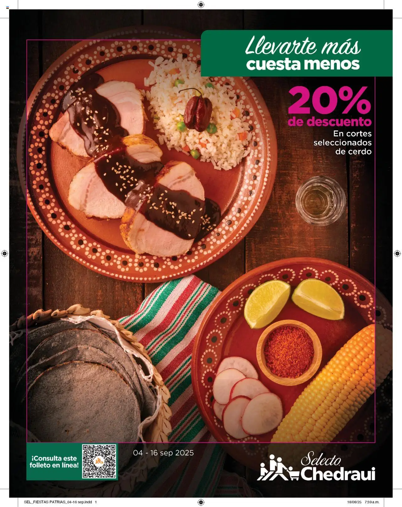 Chedraui - Folleto Cuesta Menos - página 1- válido desde 04/09/2025