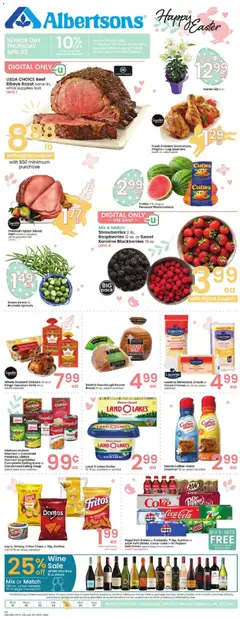 Preview Albertsons Weekly Ad valid from 04/01/2026