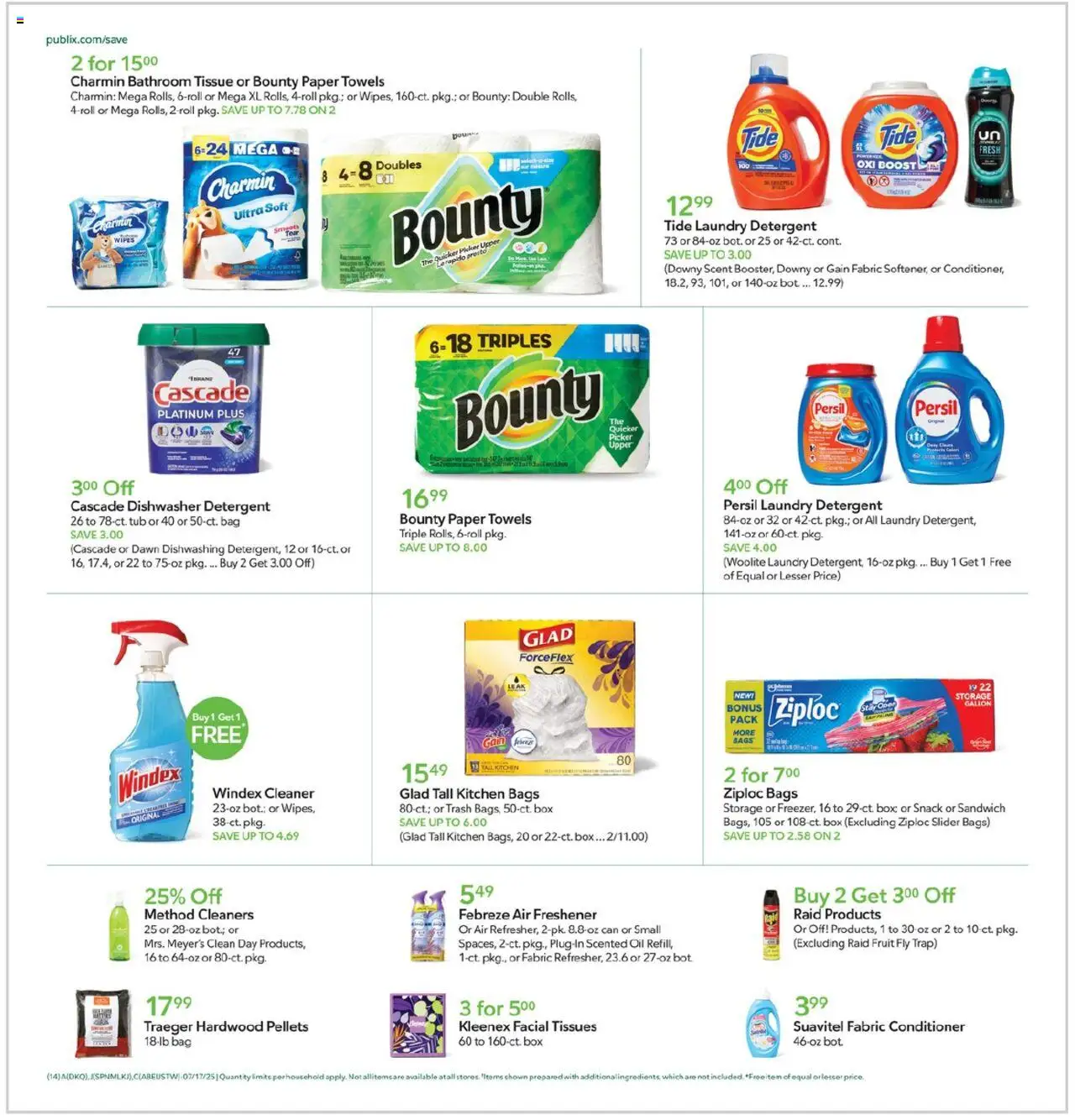 Publix Weekly Ad - page 14- valid from 07/16/2025