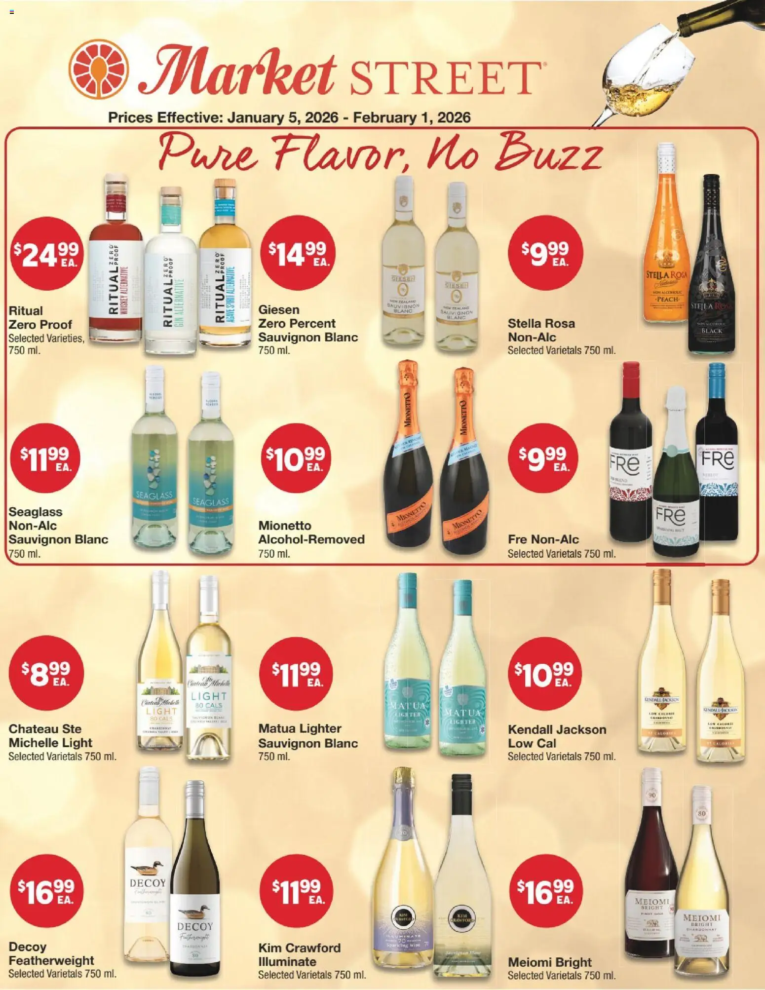 United Supermarkets Wine & Spirits Flyer - page 1- valid from 01/05/2026