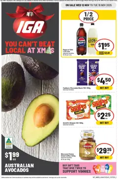 IGA catalogue preview - valid from 12/11/2025