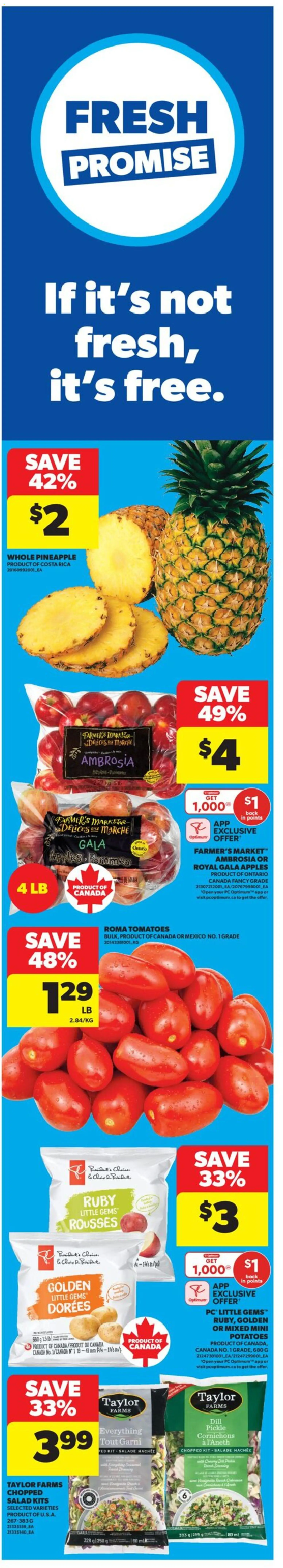 Real Canadian Superstore weekly flyer / circulaire - page 1- valid from Feb 19, 2026