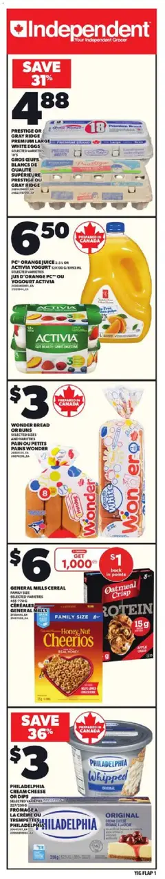 Preview Independent Grocer weekly flyer / circulaire valid from Sep 18, 2025