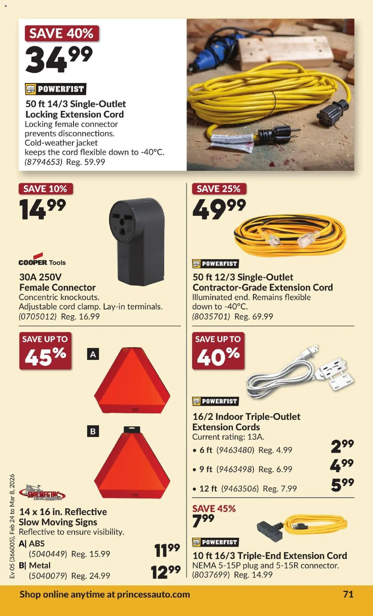 Princess Auto - 2 Week Sale! - page 75- valid from Feb 24, 2026