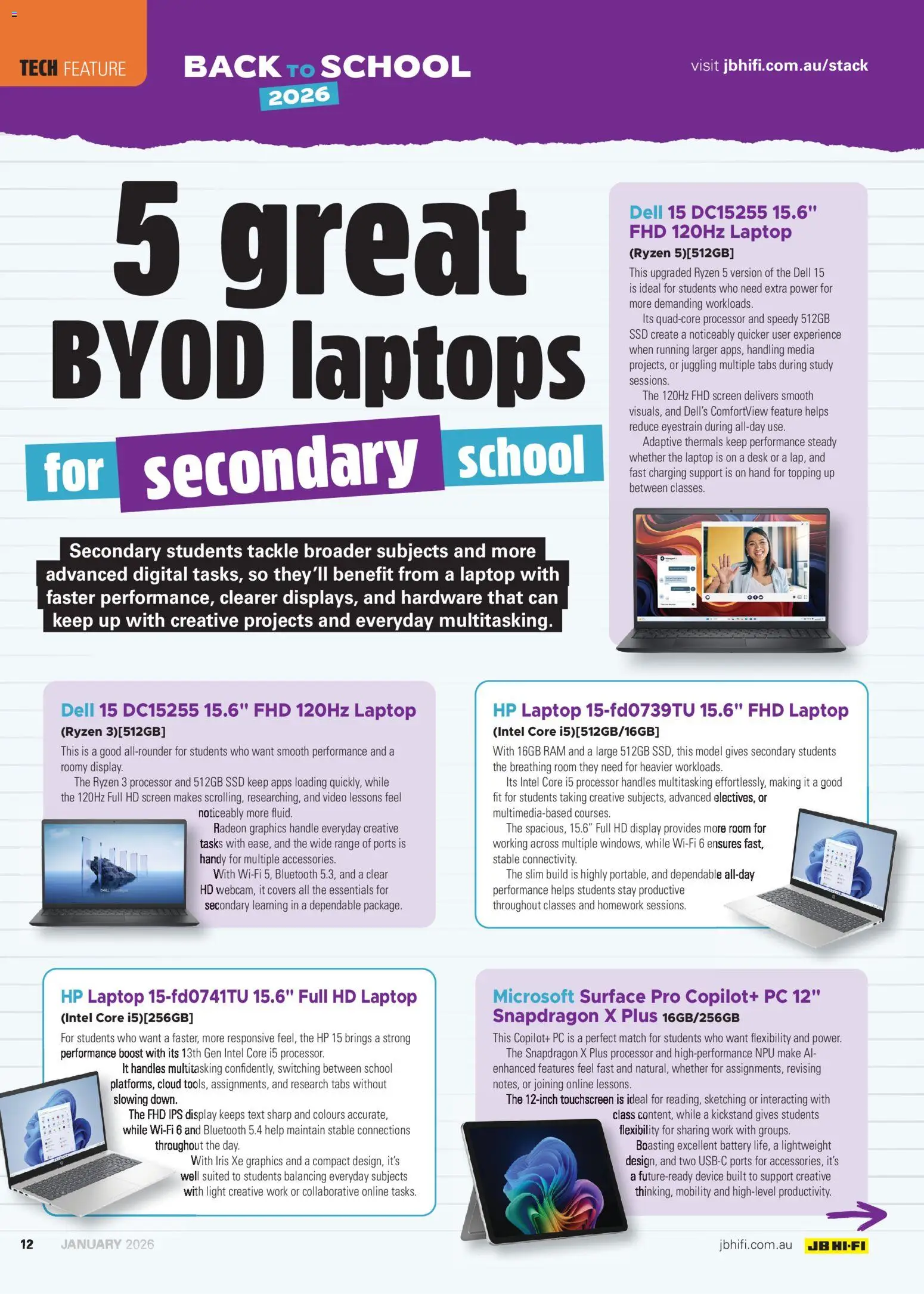 JB Hi-Fi STACK - page 58- valid from 01/01/2026