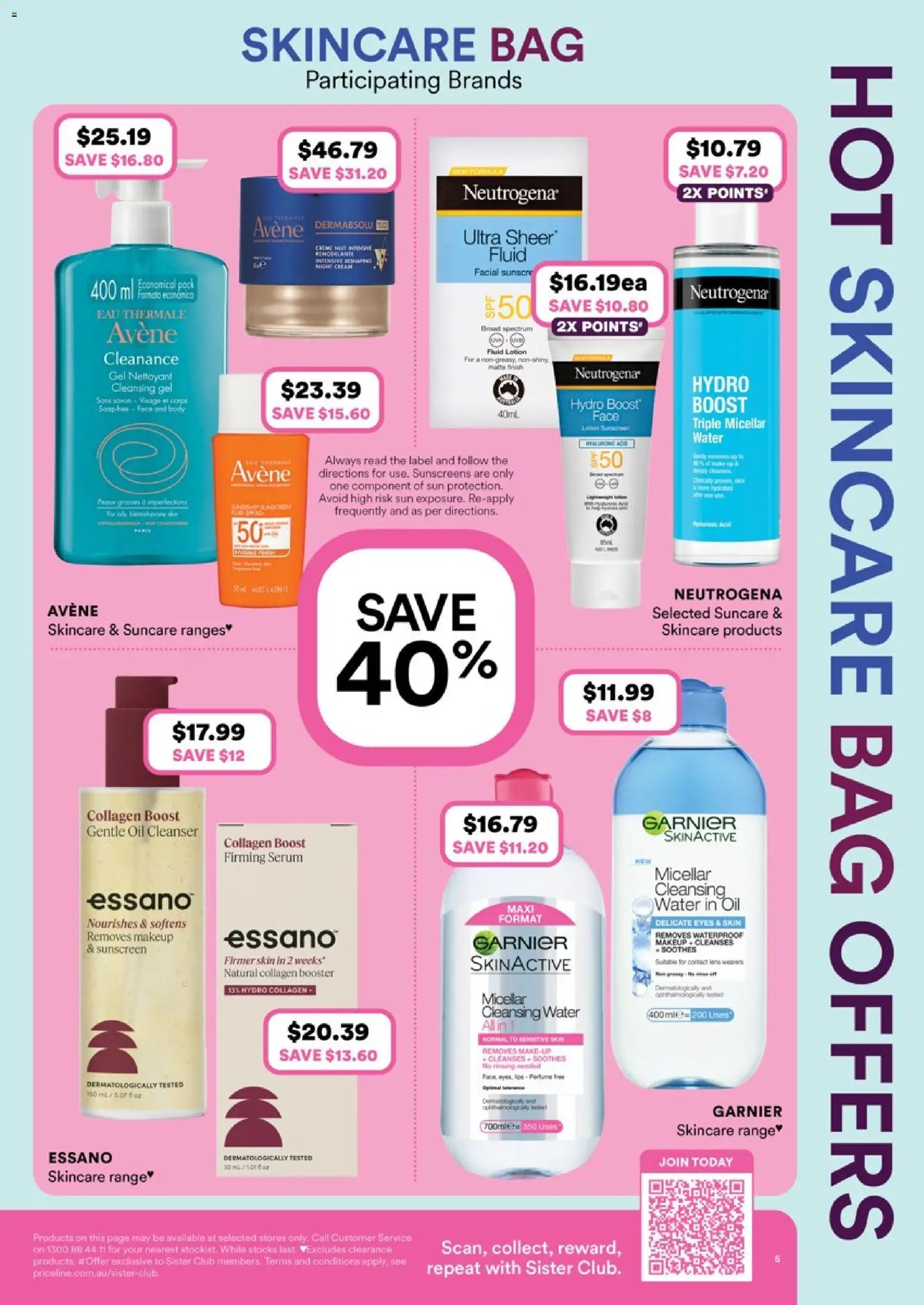 Priceline Pharmacy catalogue  - page 5- valid from 09/04/2026