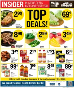 Preview Price Chopper Insider Flyer valid from 01/04/2026