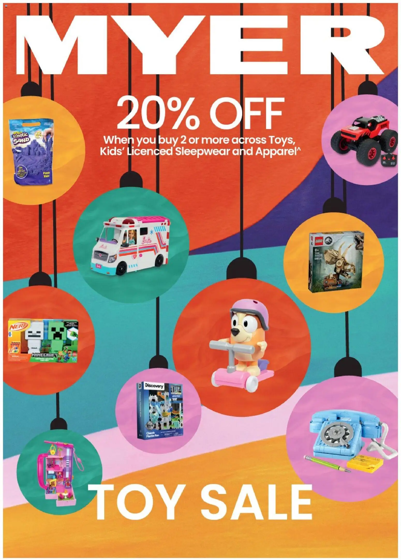 Myer Catalogue Toy Sale - page 1- valid from 27/10/2025