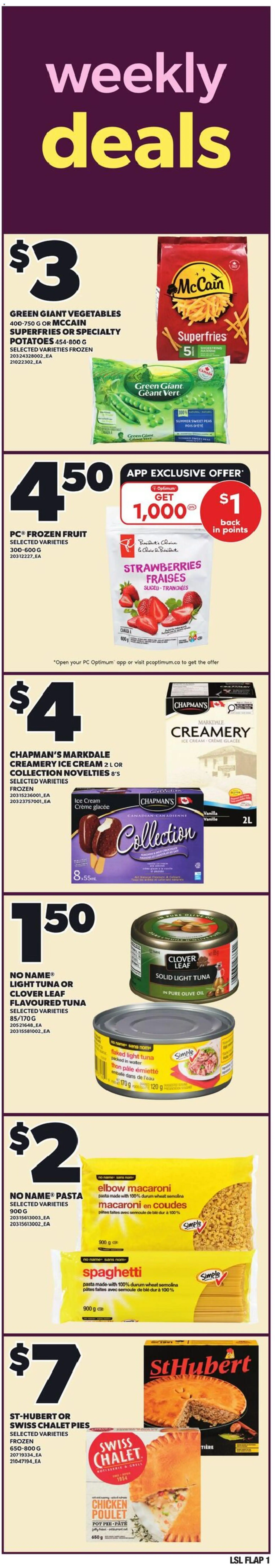 Loblaws weekly flyer / circulaire - page 1- valid from Jan 8, 2026