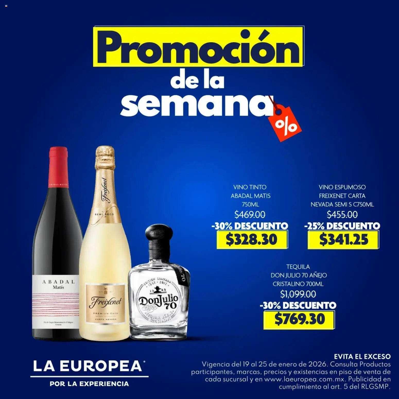La Europea catálogo Promoción de la semana - página 1- válido desde 19/01/2026