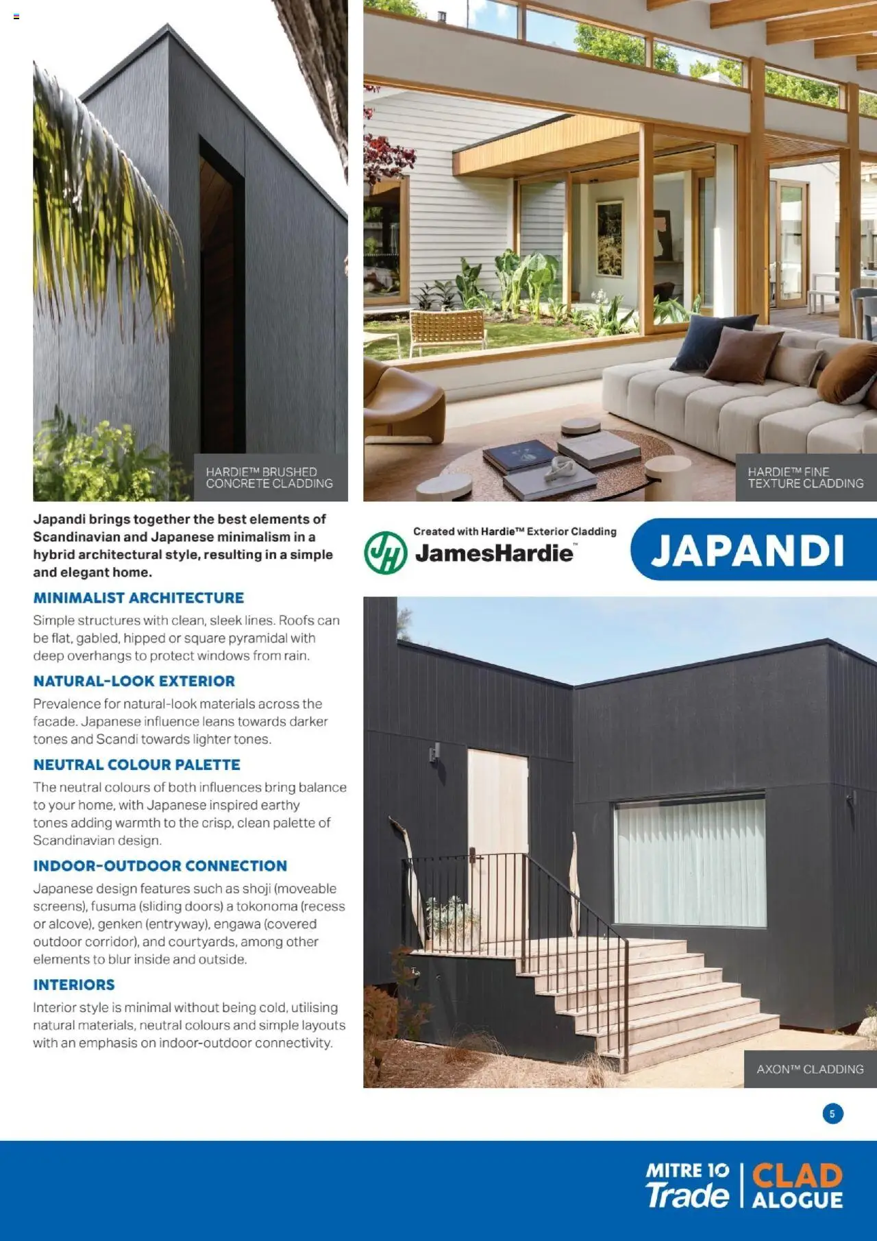 Mitre 10 - Cladalogue E-Selection Guide 2025 - page 5- valid from 27/06/2025