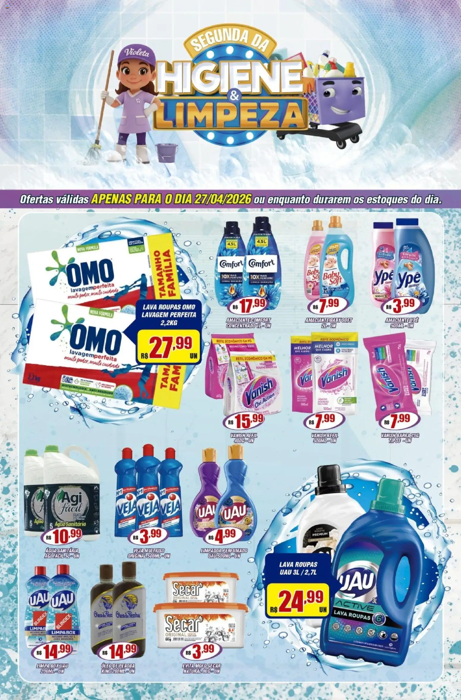 Violeta Supermercados - Ofertas da semana - página 1- válido a partir de 27/04/2026
