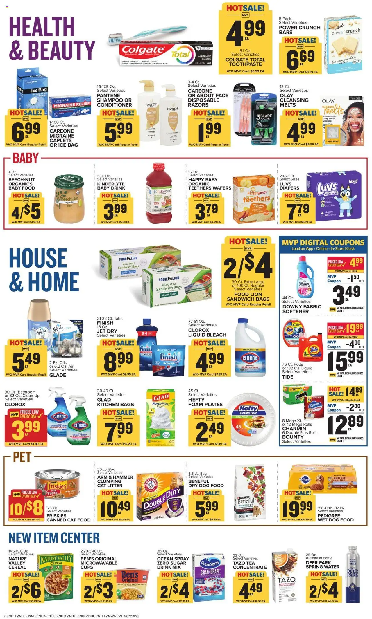 Food Lion Weekly Ad - page 13- valid from 07/16/2025